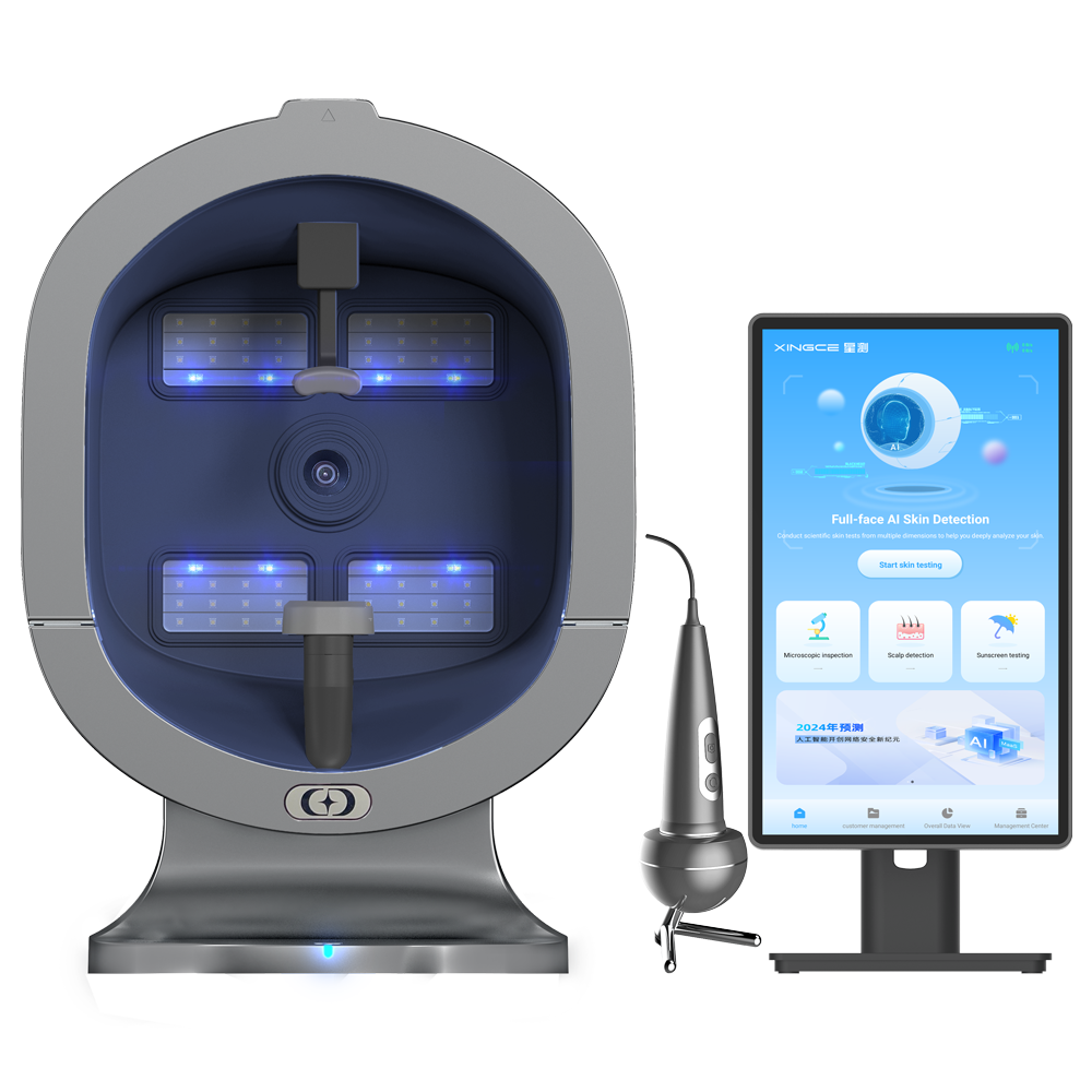 Portable 3D AI X5 Pro 3D AI Facial Camera Scanner Digital Skin And Hair Analyzer Machine for Beauty Salon