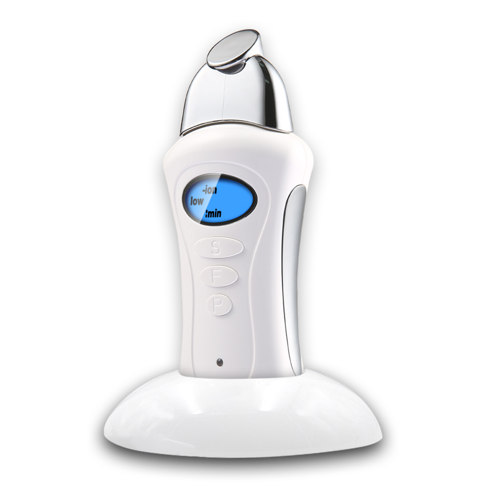 Premium Rechargeable Facial Beauty Massager with 3 Magnetic Heads for Deep Cleansing & Gentle Massage, Skin Conditioning Tool