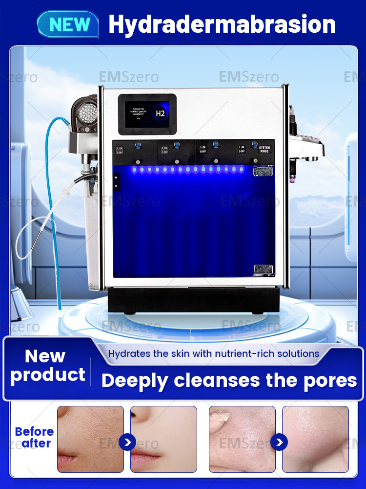 Professional H2 Machine For Deep Cleansing Hydration Anti Aging Skin Care Beauty Salon Equipment