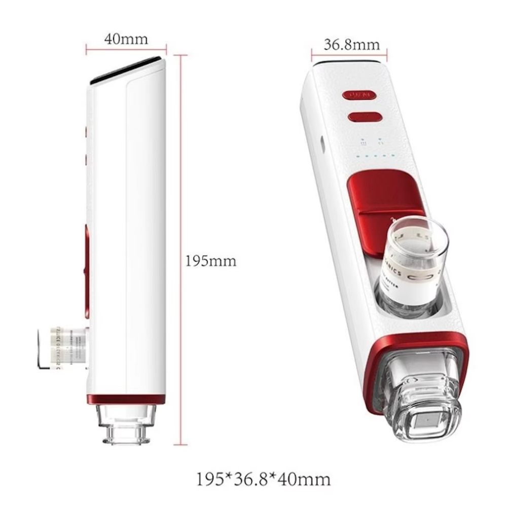 Professional Mesotherapy Gun for Facial Skin Care, Double-headed Negative Pressure Conductive Pulse To Revitalize The Skin - Image 5