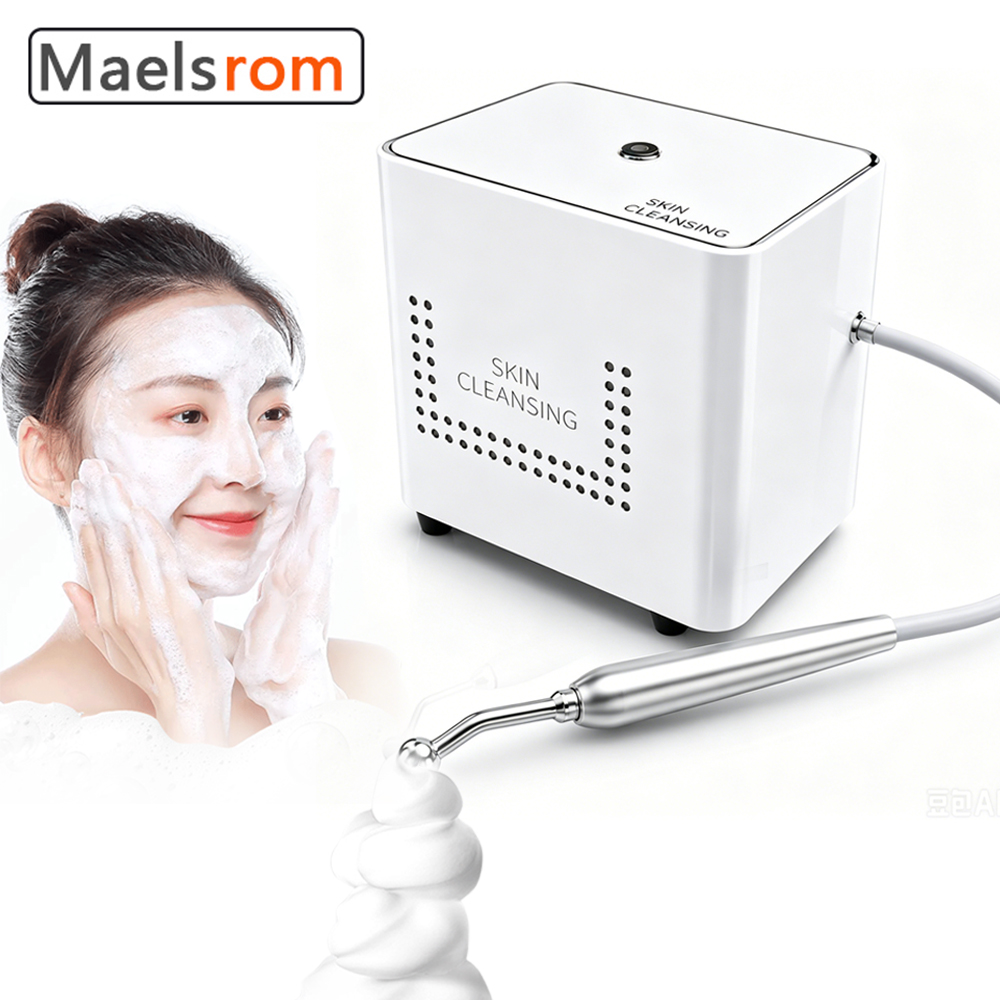 Professional Oxygen Magic Bubble Cleansing Machine Salon Skincare SPA Tool Deep Facial Cleansing Pores Water Oil Balance