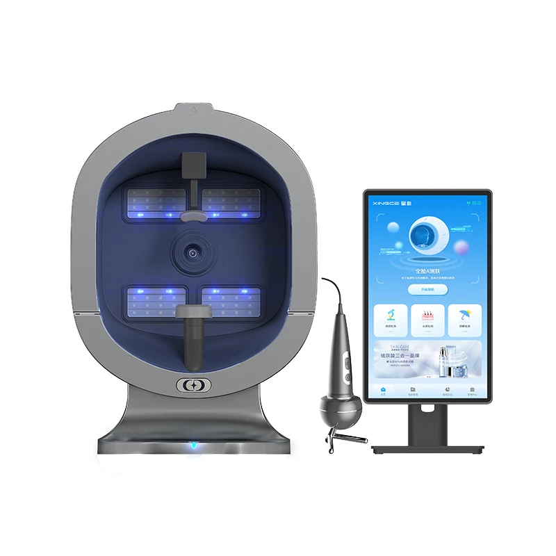 Professional X5 3D Skincare Facial Analyzer Portable HD Camera AI Technology Portable Testing Device for Skin Care 9 Spectrums - Image 4