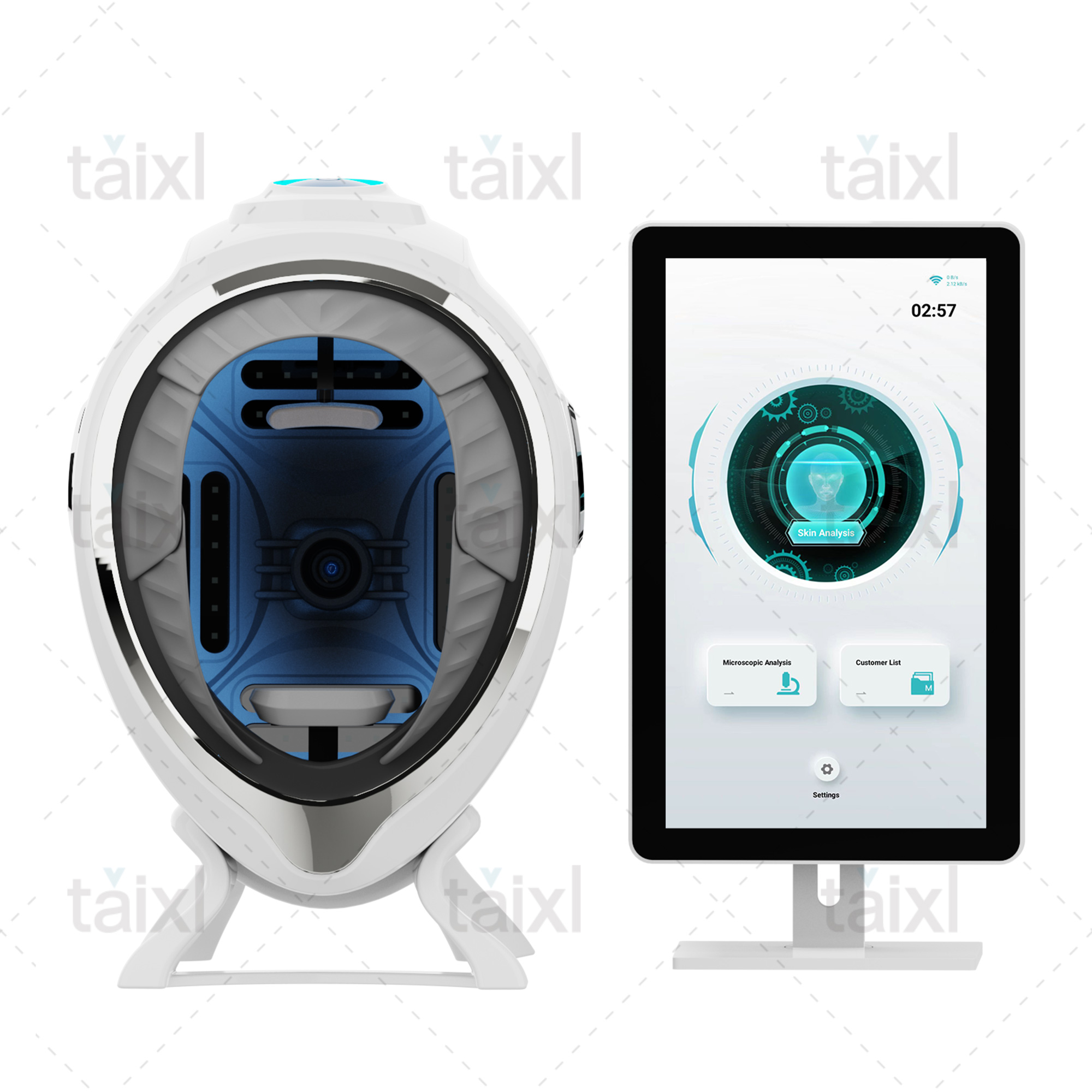 Skin Analyzer Professional Machine 21.5 inch AI Intelligent Magic Mirror 3D Digital Skin Detector Facial Analysis Face Analyzer - Image 4