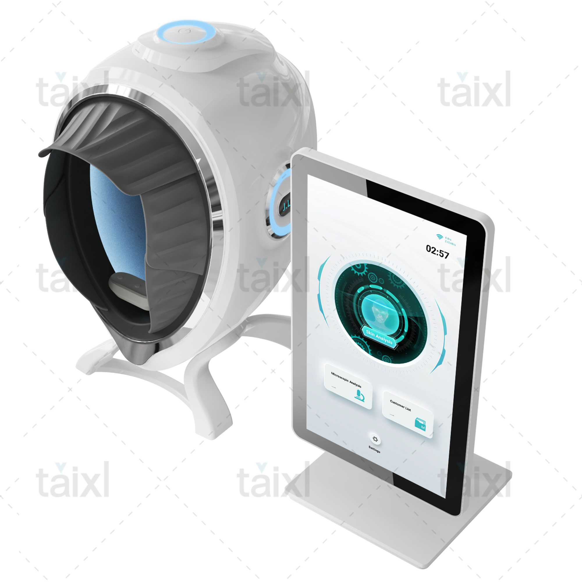 Skin Analyzer Professional Machine 21.5 inch AI Intelligent Magic Mirror 3D Digital Skin Detector Facial Analysis Face Analyzer - Image 5