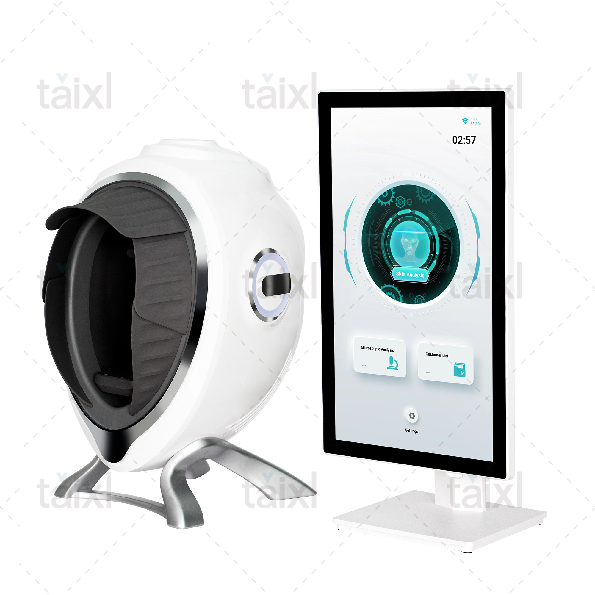 Skin Analyzer Professional Machine 21.5 inch AI Intelligent Magic Mirror 3D Digital Skin Detector Facial Analysis Face Analyzer - Image 6