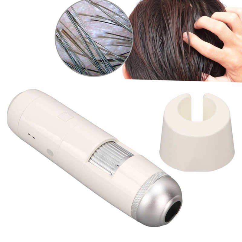 Wireless AI Hair Scalp Analyzer 5X-200X Detector