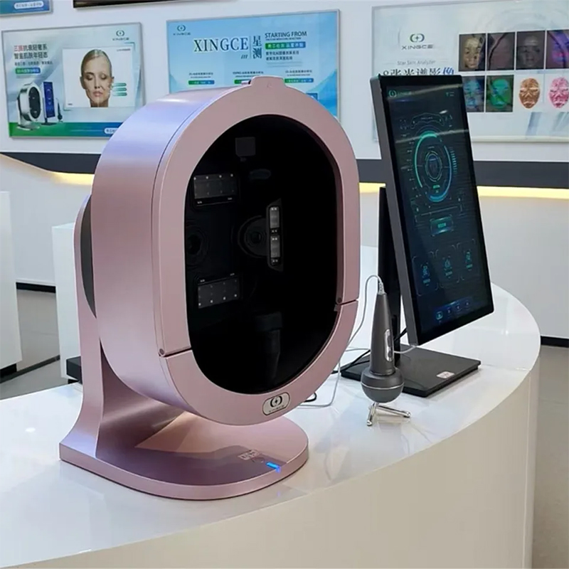 X5 pro 3D AI Skin Analyzer with HD Camera Multi-Dimensional Scalp Detection Report Beauty Salon Essential Equipment