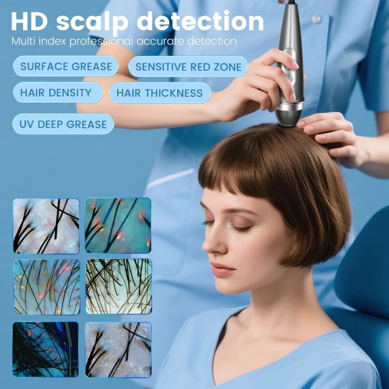 X5 pro 3D AI Skin Analyzer with HD Camera Multi-Dimensional Scalp Detection Report Beauty Salon Essential Equipment - Image 4