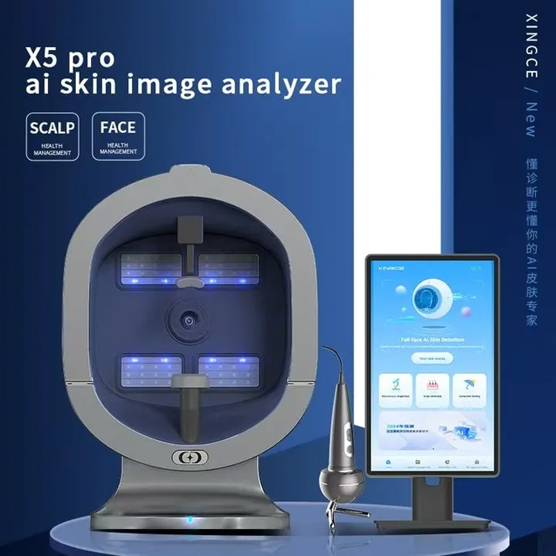 X5 pro 3D AI Skin Analyzer with HD Camera Multi-Dimensional Scalp Detection Report Beauty Salon Essential Equipment - Image 5