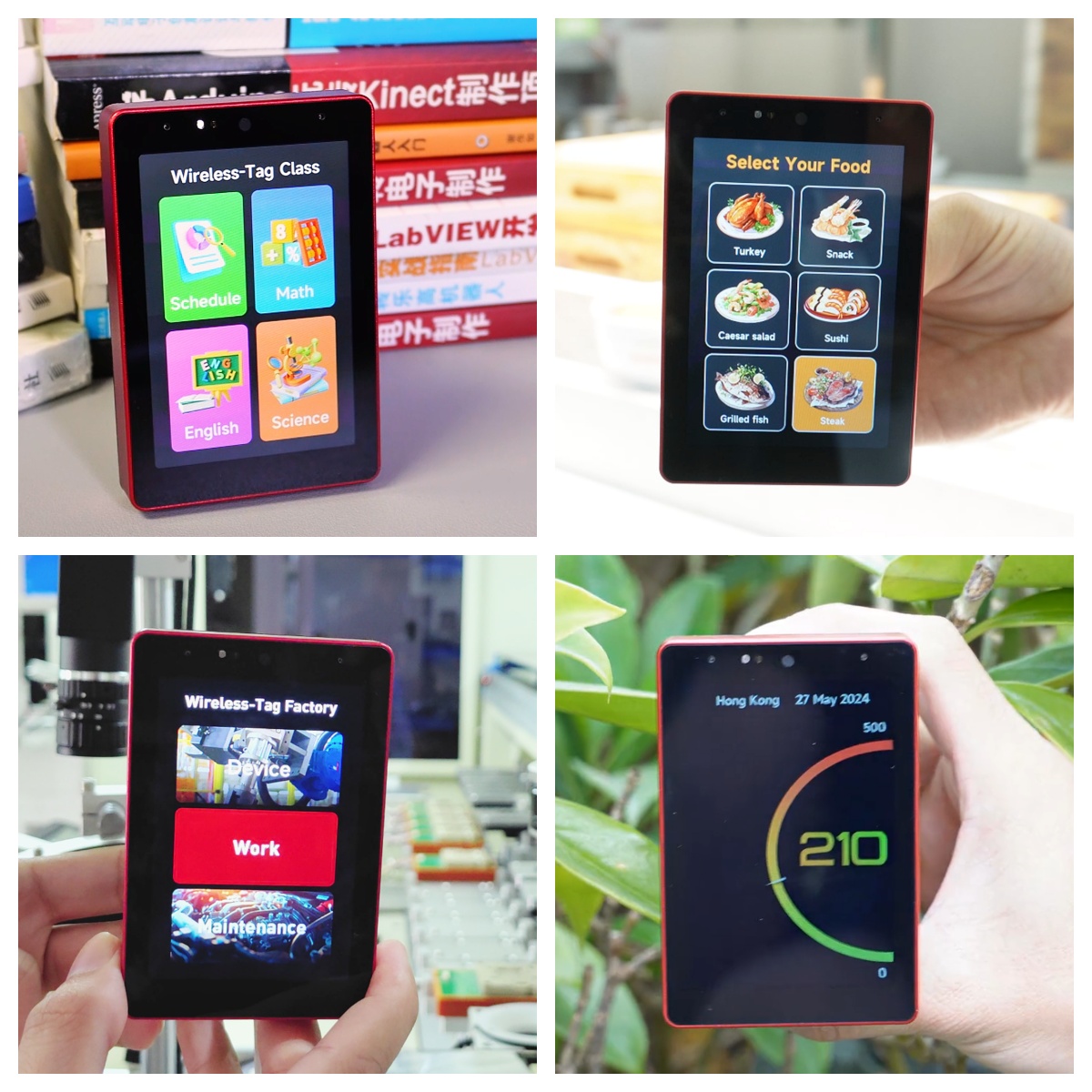 ESP32 Agent Dev Kit with ESP32-S3 Wifi Ble 3.5 inch Esp32 Display Lcd Screen Bring LLM Models for DIY Hardware AI Desktop Kit - Image 5