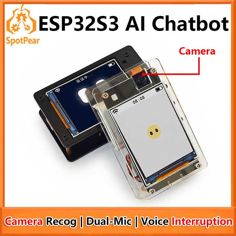ESP32 S3 AI Voice Chat Robot with Camera and LCD