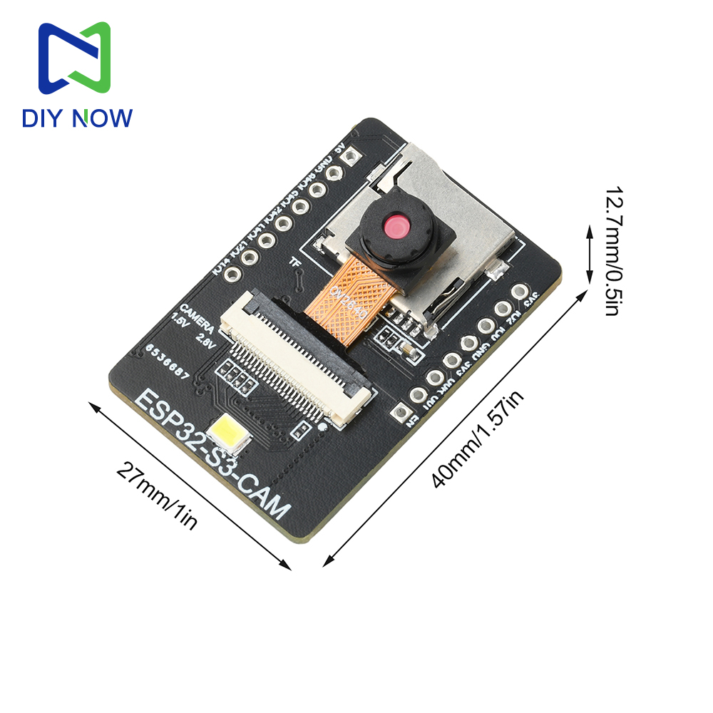 ESP32-S3-CAM WiFi Bluetooth Development Board Visual Recognition Module OV2640/OV3660 Cameras SD Card Type-C AI Vision Module - Image 5