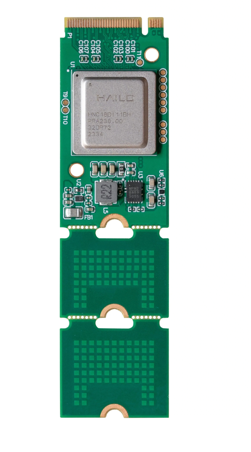 Hailo-8 M.2 AI Acceleration Module AI module 26TOPS Industrial grade PCIE Expansion  Computing power card Includes heat sink - Image 3