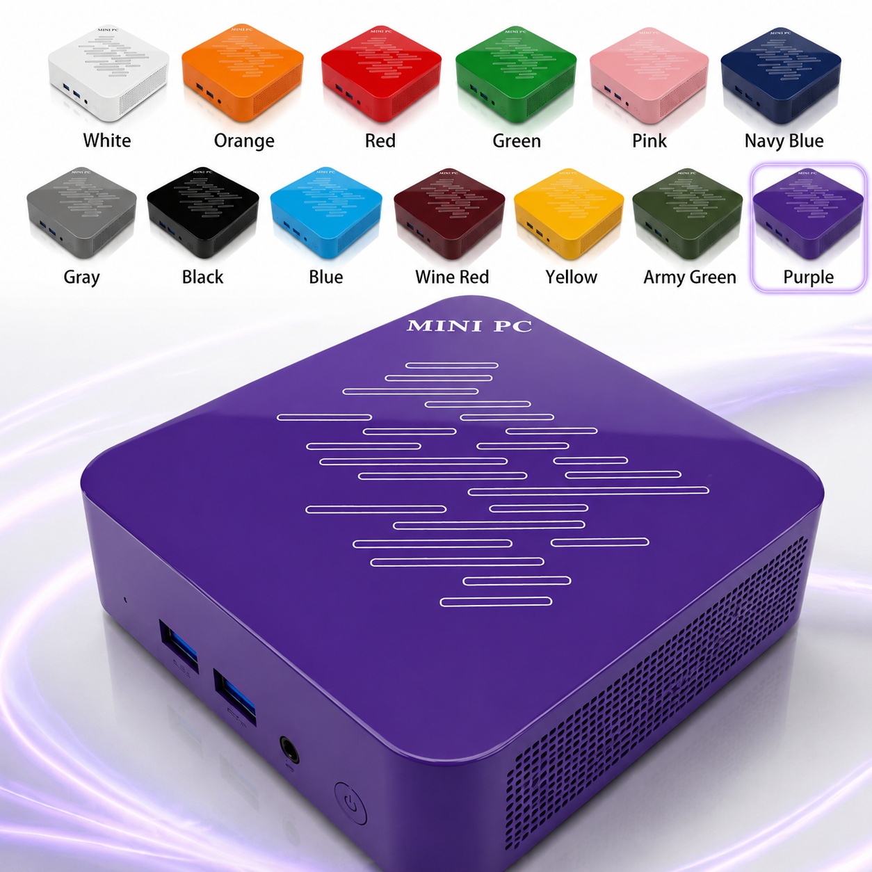 Core I9-10980HK Mini PC 32GB DDR4 2TB NVMe SSD Triple 4K Screen Display Desktop Computer WiFi6 Bluetooth 5.2 Small PC Office - Image 4