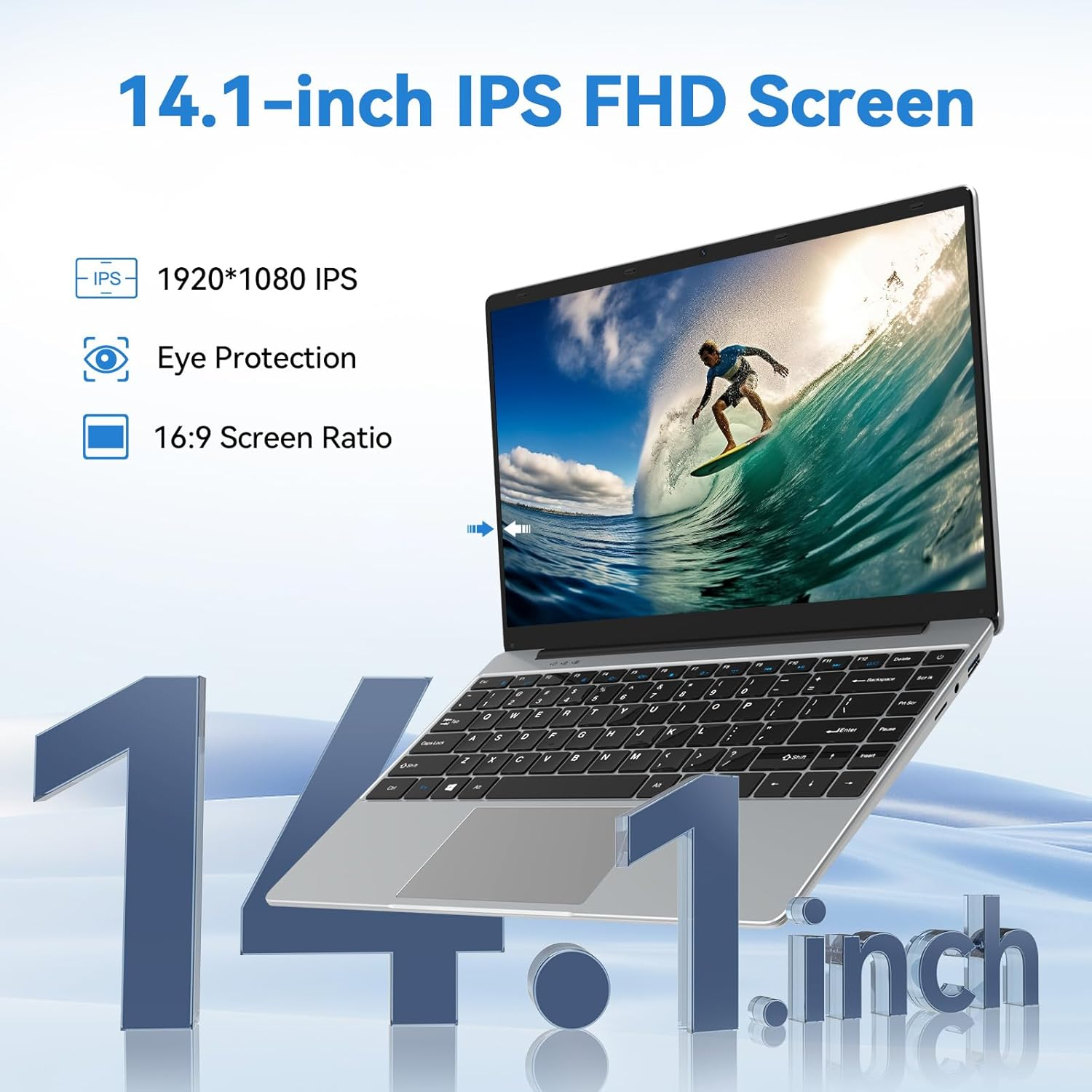 LENOU 15.6' HD Gaming Laptop Intel Core I9-10980HK 16GB DDR4 1TB/2TB SSD Windows 11 Gamer Computer Office Business Notebook PC