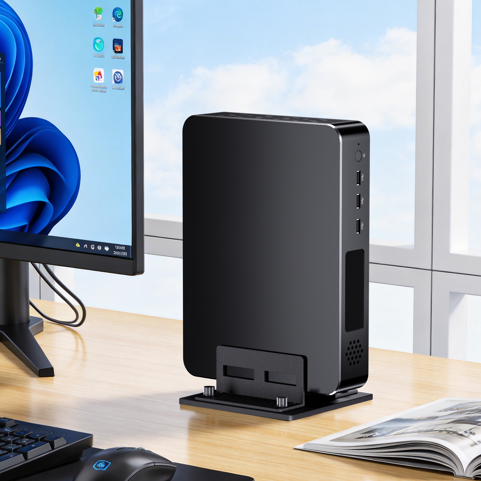 Msecore MV10 Intel i9 i7 Windows 11 Micro Mini PC Desktop Gaming Computer Gamer pc DDR4 NVME SSD WiFi6 Bluetooth 5.0 4K Mini pc