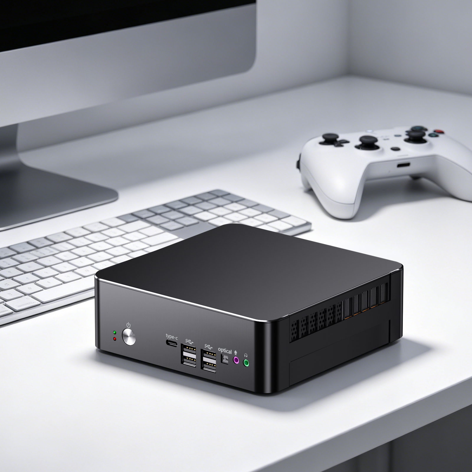Msecore MV8 Intel i9-9880H Windows 11 Pro Micro Mini PC Desktop Computer Portable Office Mini pc 2Lan NVME SSD WiFi6 Bluetooth 5.2