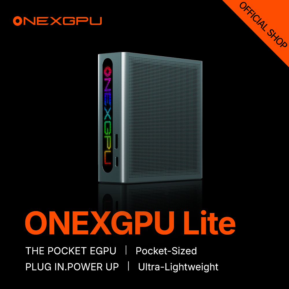 ONEXGPU Lite 8GB GDDR6 Handheld Game Player