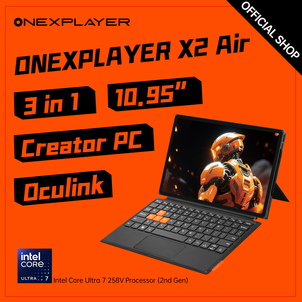 OneXPlayer X1 Air 10.95 Windows 11 Gaming Tablet
