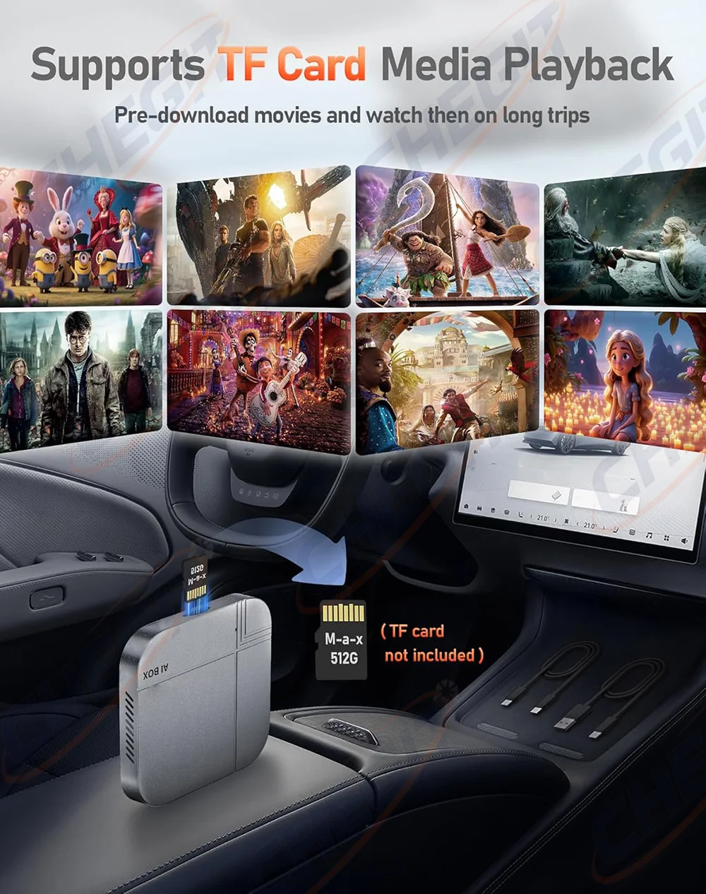 2026 Android AI Box 4G+64G / 2G+16G Wireless CarPlay Adapter Android Auto TV Box For Youtube Netflix For VW Toyota Hyundai Ford - Image 5