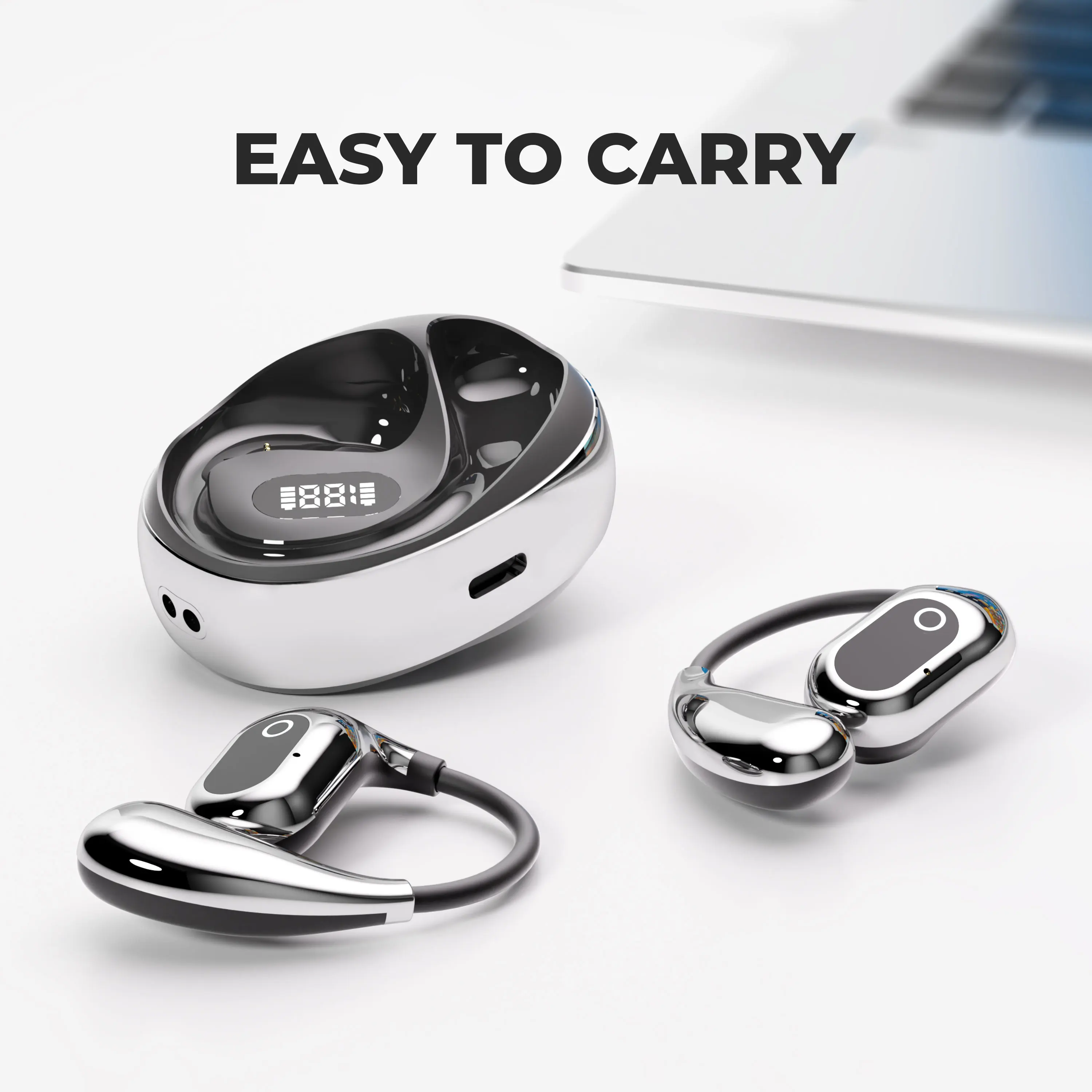 2026 NEW XG99 AI Translation Bluetooth 5.3 Earphones Intelligent Voice Real Time Bidirectional Translation Business Earphones - Image 4