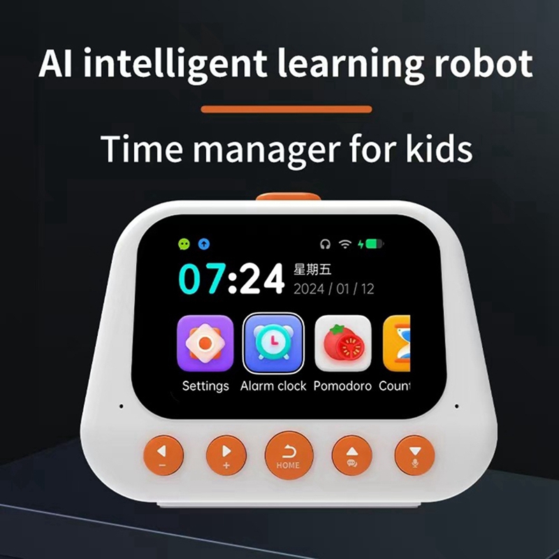 Children's AI Intelligent Alarm Clock Multifunctional Voice Dialogue Machine Time Management Self-Disciplined Clock B-AT48 - Image 3