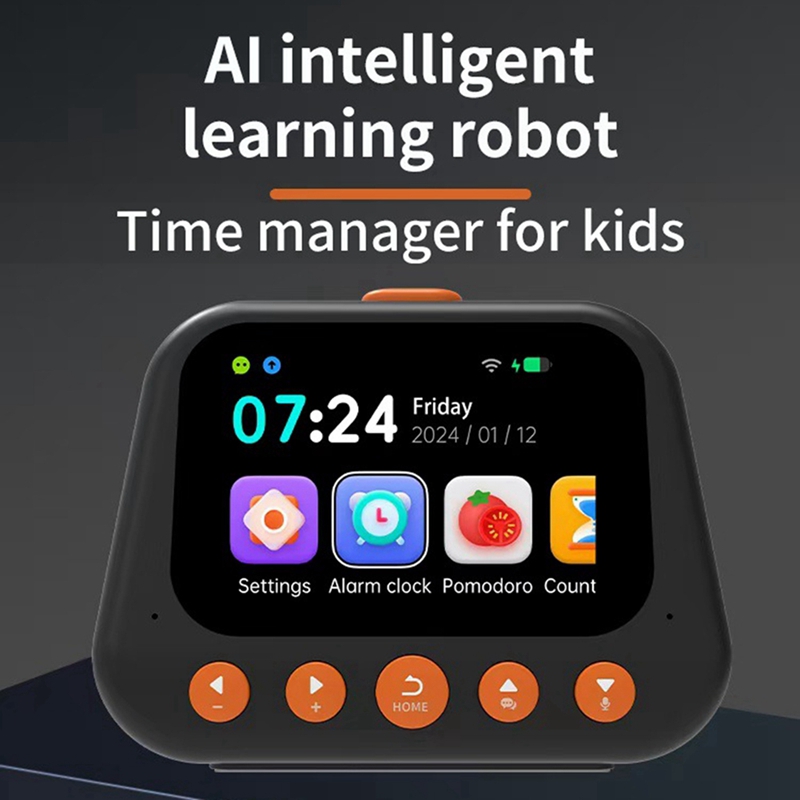 Children's AI Intelligent Alarm Clock Multifunctional Voice Dialogue Machine Time Management Self-Disciplined Clock B-AT48 - Image 4
