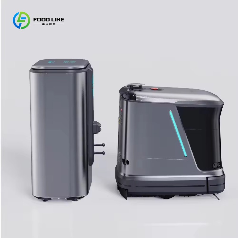 Cleaning Robot Intelligent Commercial Electric AI Sweeping Vacuum Wash Mop Scrub Wet Dry for Restaurants Commercial Customized