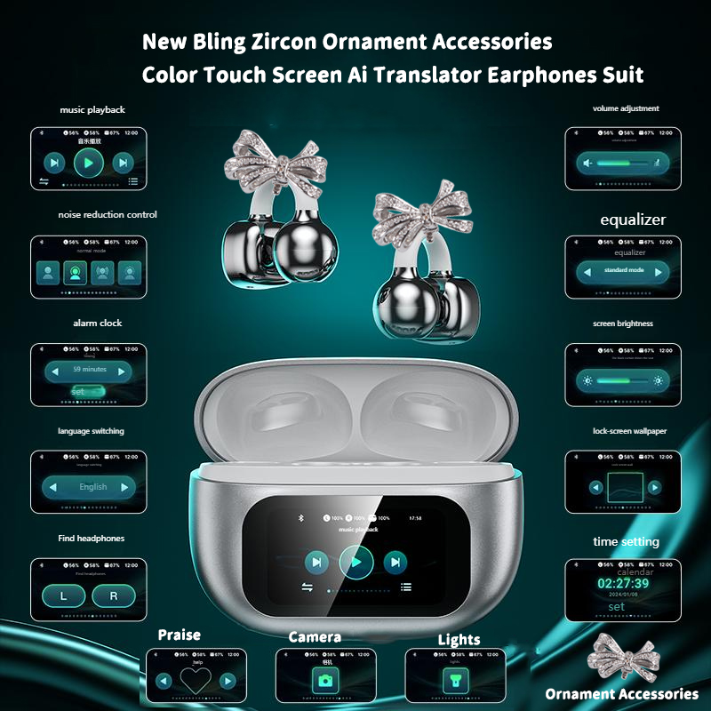 DIGIBLUSKY Wireless Hi-Fi Earphones with ANC, Bluetooth 5.1
