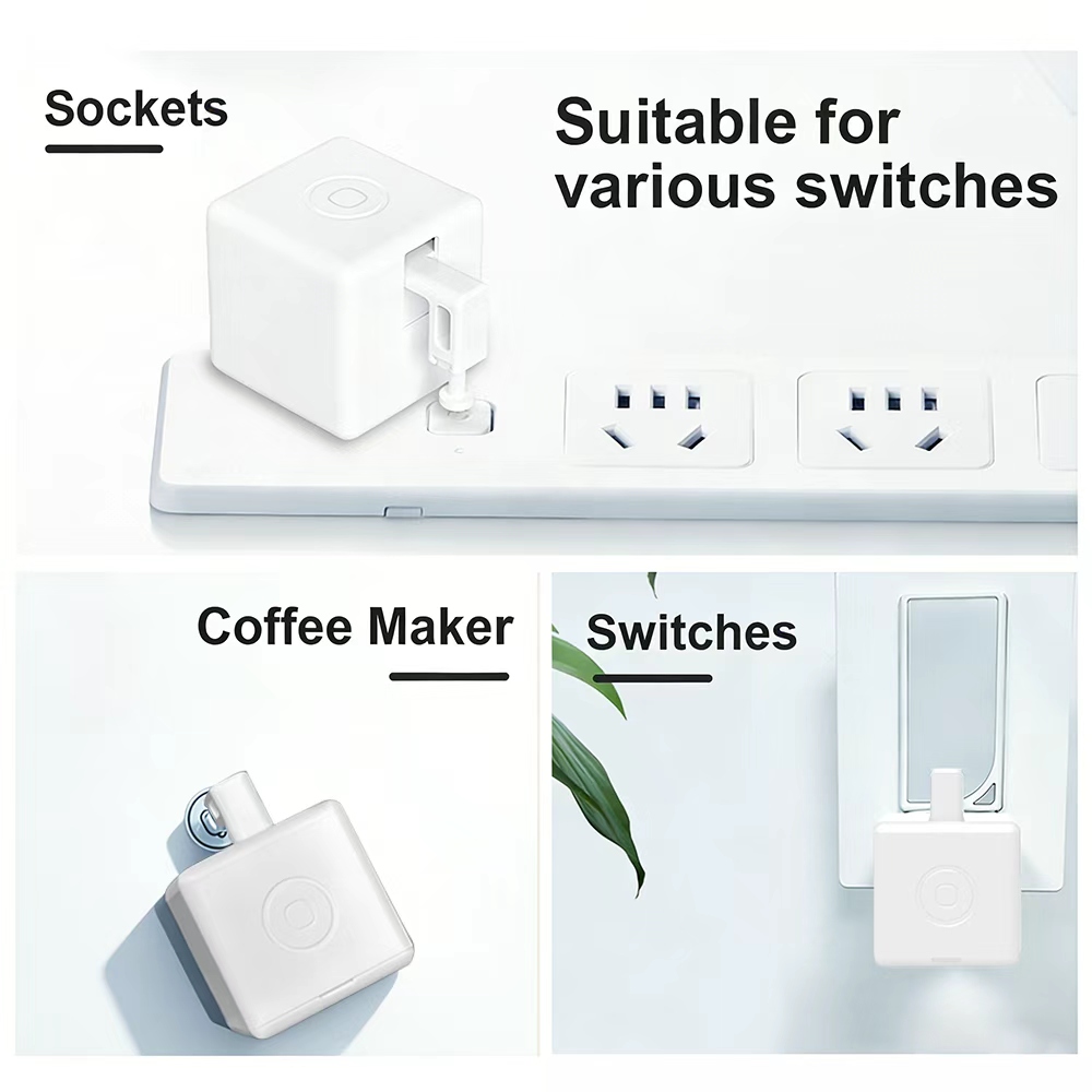 Fingerbot Plus Bluetooth Smart Button Pusher Robot for Coffee Maker PC and Home Alexa Google Voice Control for Smart Life Timer - Image 6