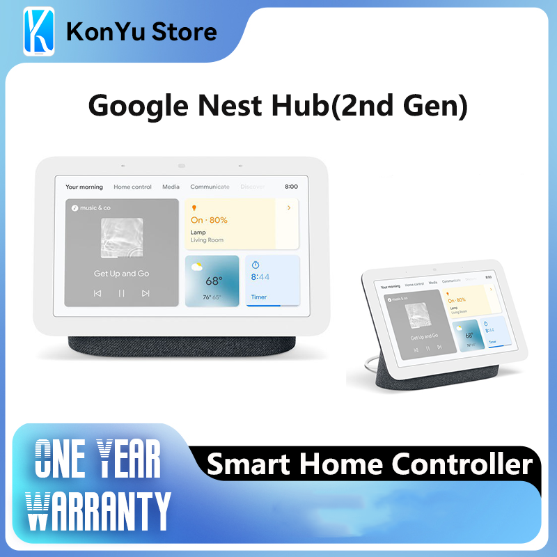 Genuine Google NEST HUB/GOOGLE NEST HUB (2ND GEN) Smart Home Controller Google Assistant with Warranty