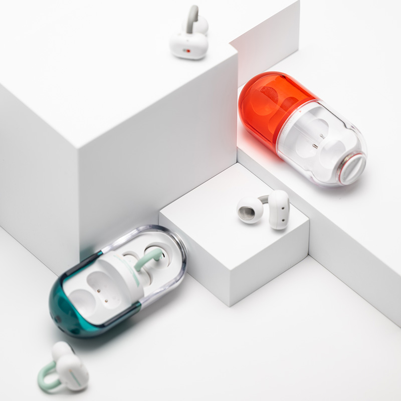 MOONDROP PILL OWS Open Ear Headphones Bluetooth 6.0 Hanging Earphones IPX4 Open Ear Clip Wireless Earbuds Built-in AI ENC Pill - Image 6