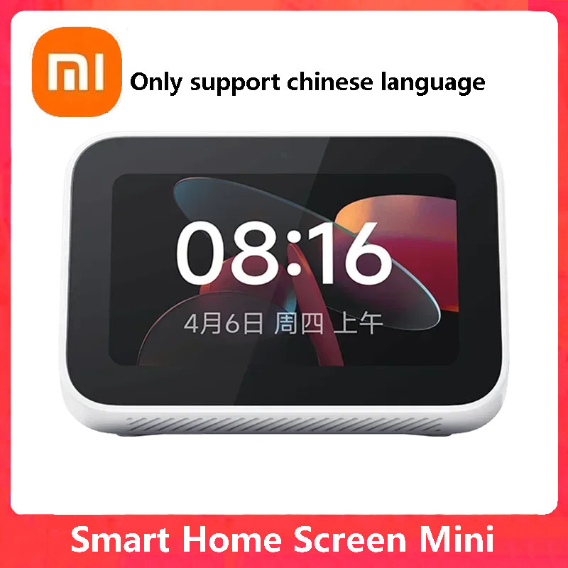 New Xiaoai Smart Home Display Mini Intelligent Touchscreen Speaker With Xiaomi Hyper OS Bluetooth Control Mijia Smart Devices
