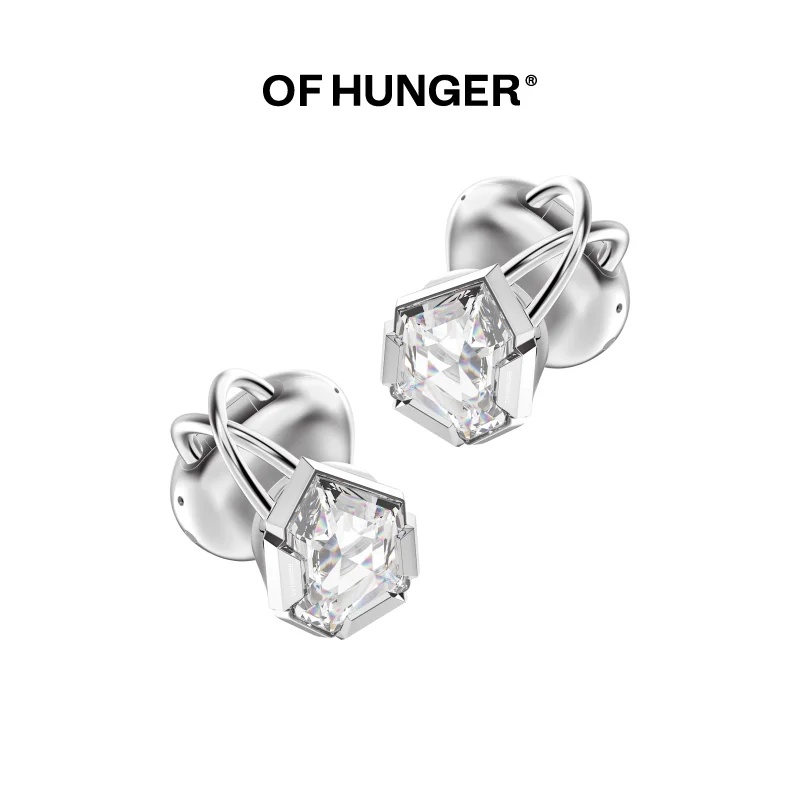 OF HUNGER Limited Edition White Zircon Electronic Gem AI Accessory Headphones Bluetooth OH Clip - Image 3