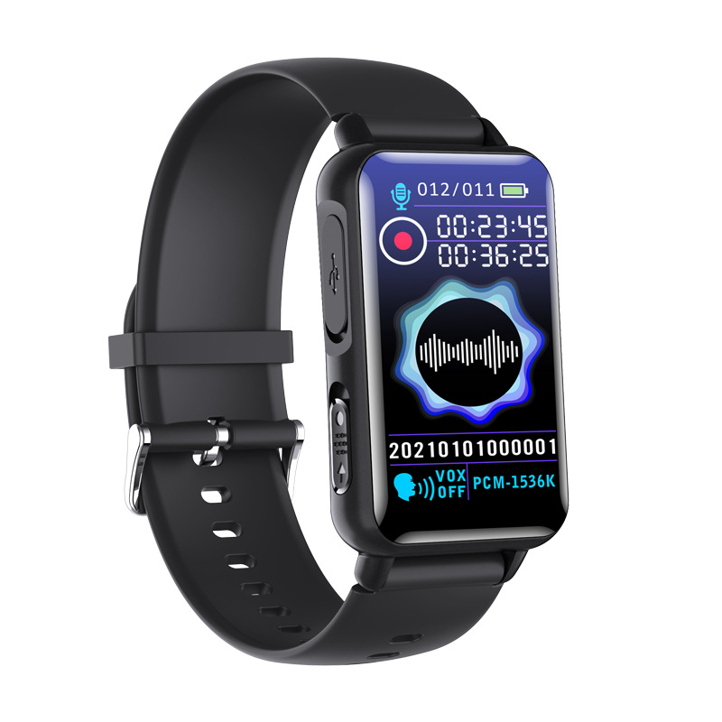 S18A Portable Smart Recording Watch AI Recorder Intelligent Real-time Transcription Translation Recording Bracelet APP Control - Image 5