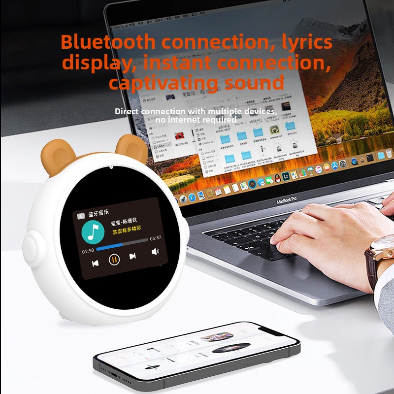 Smart AI Alarm Clock Time Manager Robot Companion Study Robot + Listening Machine for Children 4-6 Years Old Emotional Intellig... - Image 5