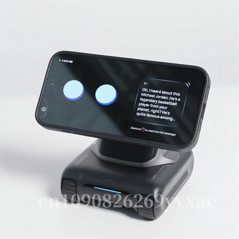 Smart Ai Looi Robot Electronic Desktop Move Transforming Mobile for iPhone/Android Phones Into Intelligent Automation Robots