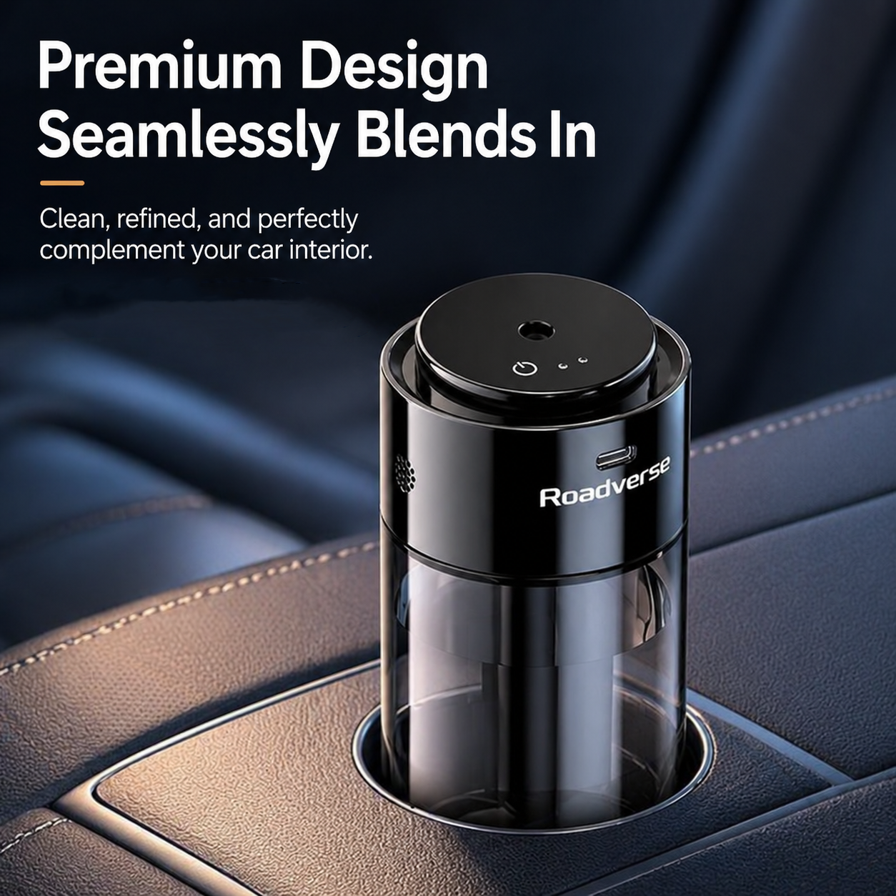 Smart Car Air Freshener Air Purifier Humidifier Fragrance Dispenser Odor Removal Decorations Dual-use Home and In-car - Image 4