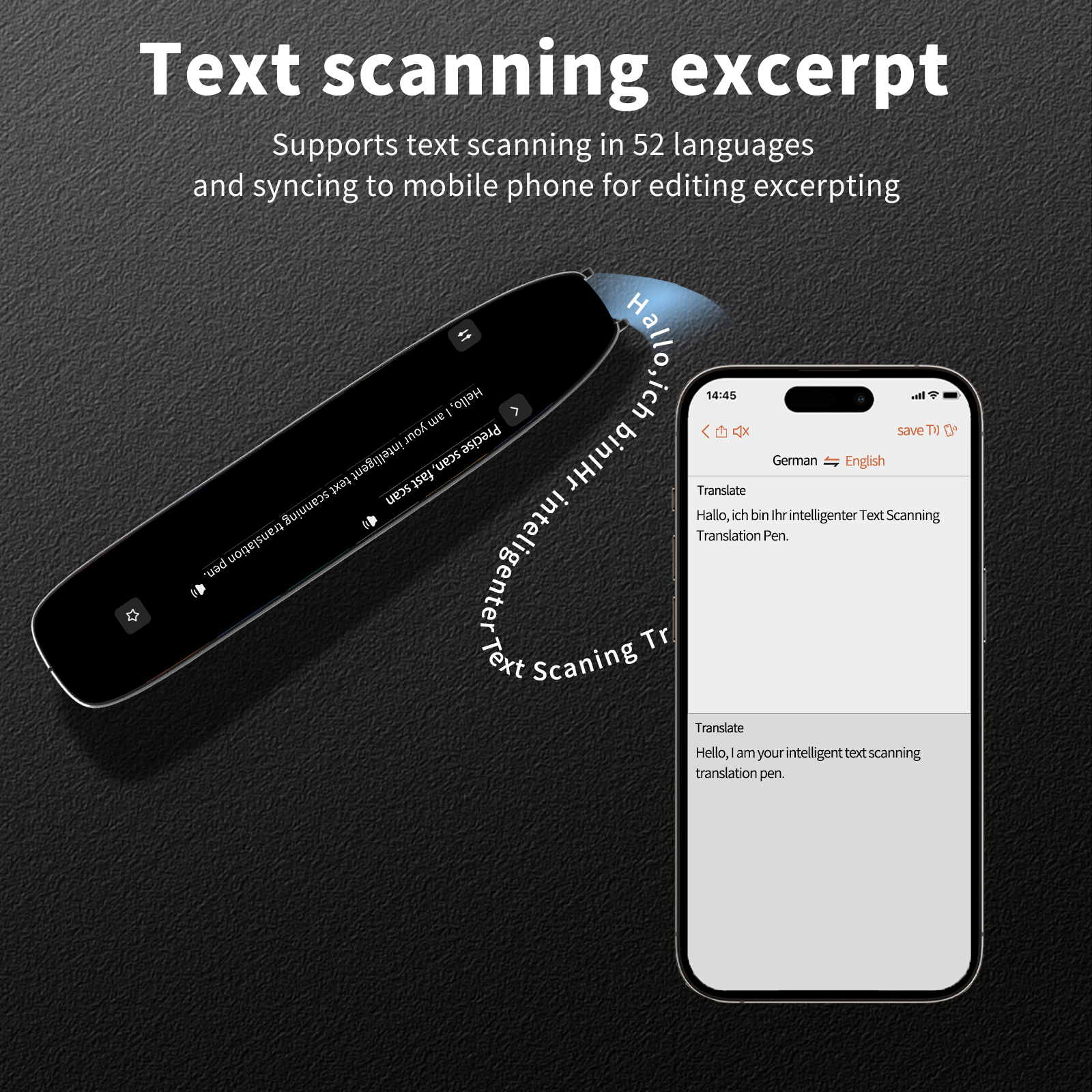 Smart Voice Translator 142 Languages WIFI Scan Translation Pen Ai OID PEN Scanning Translation Pen For Business Travel Abroad - Image 5