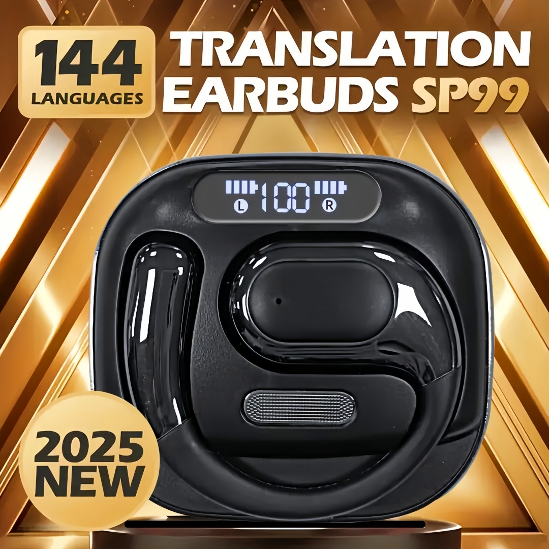 Translation Earbuds Real Time - AI 144 Language Translator Earbuds, Audifonos, Traductores, Inglés, Español