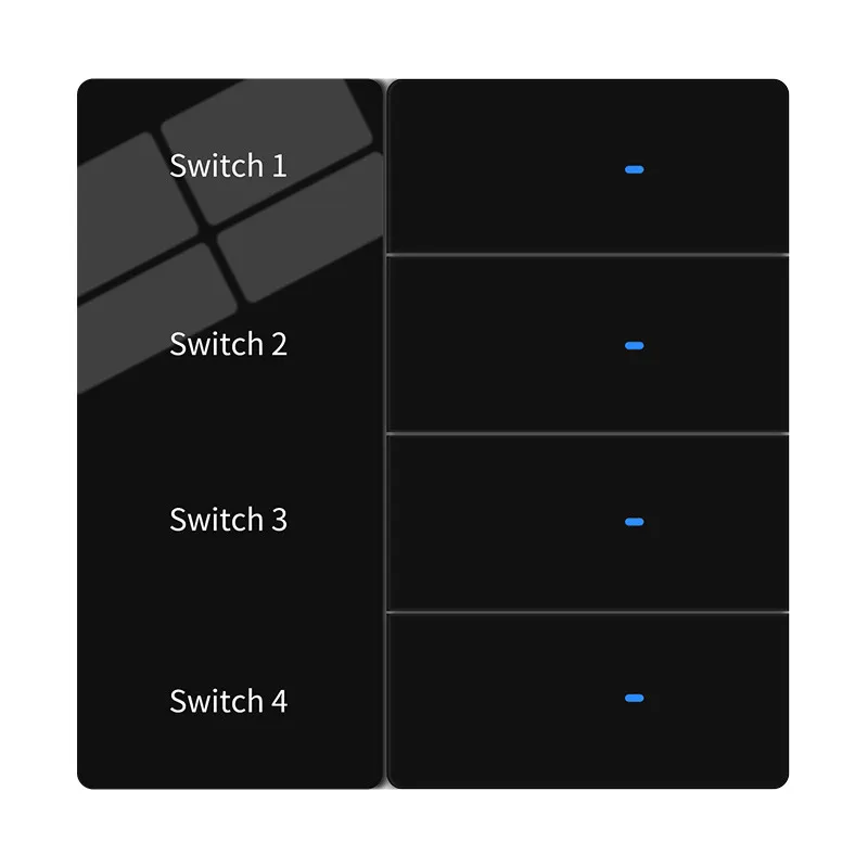 Tuya Smart Life Zigbee Smart LED Display Switch Supports Multi Language Settings APP Remote Control AI Voice Control AC100-240V - Image 6