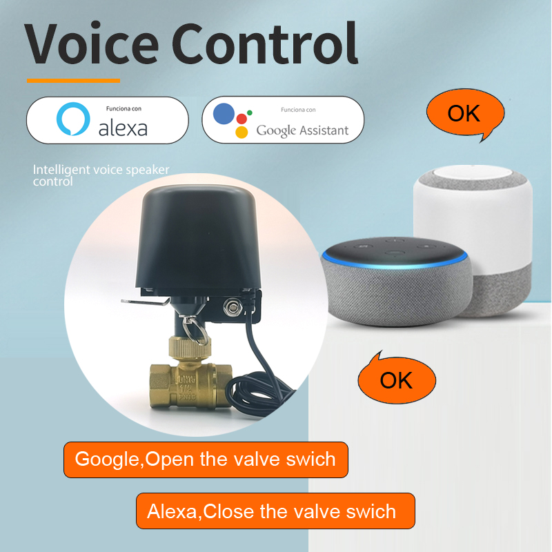 Tuya Zigbee WIFI Smart Water Valve DN15 DN20 DN25 Home Automation Control Faucet Timer Support Alexa Google Assistant Smart Life - Image 6