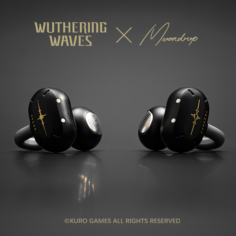 Wuthering Waves X MOONDROP U.C.T.S. OWS Ear Clip Headphones Bluetooth 6.0 Earphone LHDC-V HiFi Transmission AI Noise Cancelling