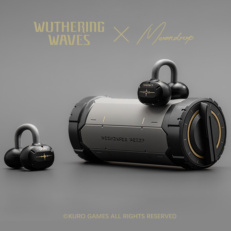 Wuthering Waves X MOONDROP U.C.T.S. OWS Ear Clip Headphones Bluetooth 6.0 Earphone LHDC-V HiFi Transmission AI Noise Cancelling - Image 4
