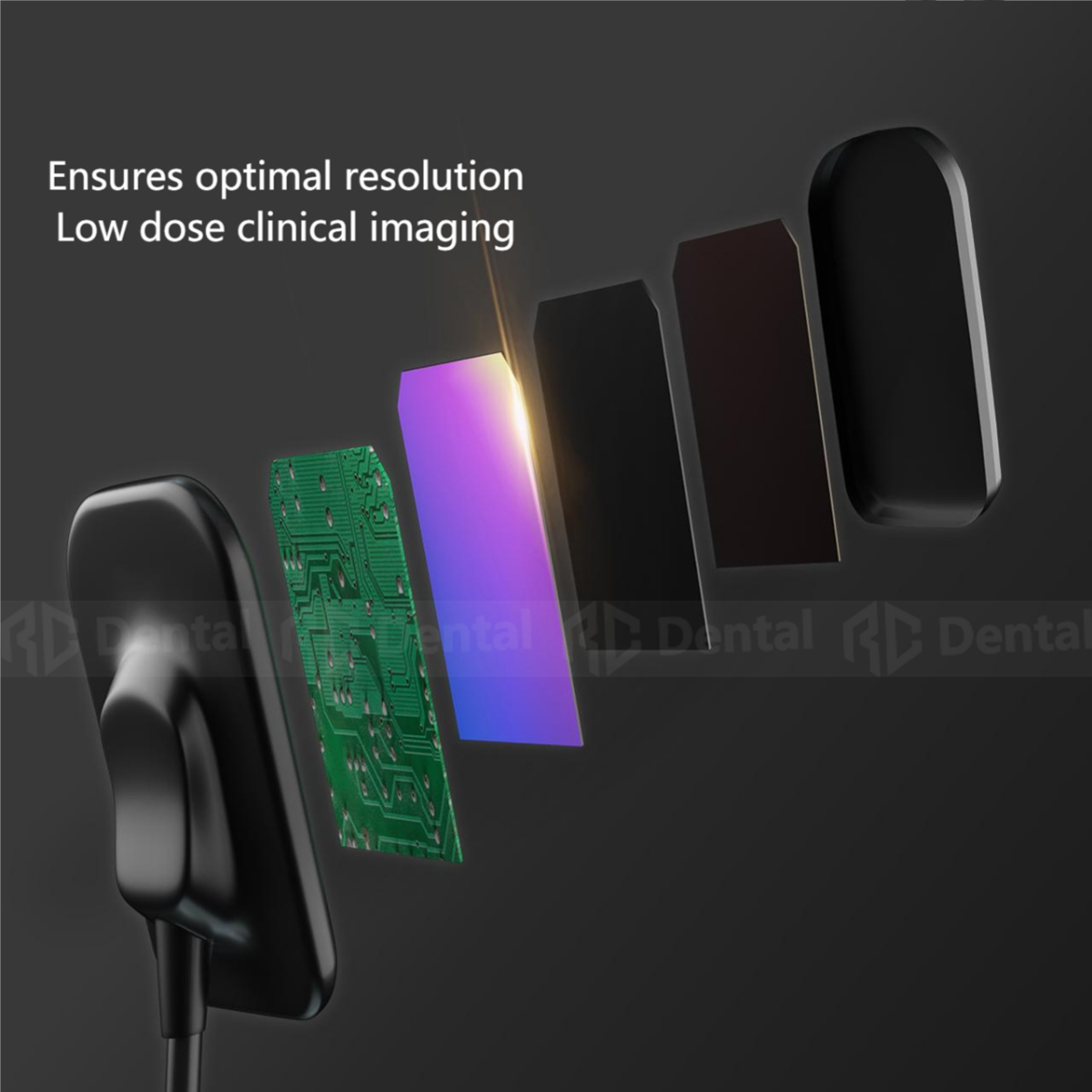 AI Diagnosis Dental Sensor X-Ray Sensor Digital Intraoral System Intra-Oral with Software 3m Cable Dyn Image  Fast Transmit - Image 4