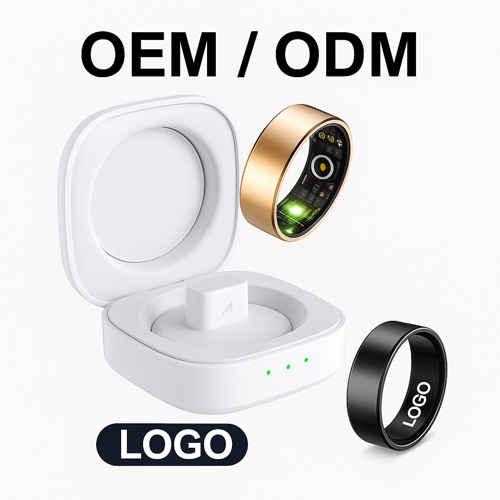 OEM/ODM Homirn Smart Ring AI Sleeping Gesture Control Customized Small Order  Ring App Control IP67