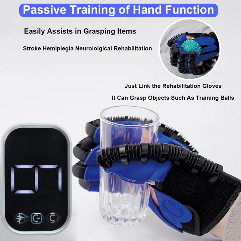 Rehabilitation Robot Gloves Stroke Hemiplegia Intelligent Massage Hand Function Robot Gloves Hand Rehabilitation Training Gloves - Image 5