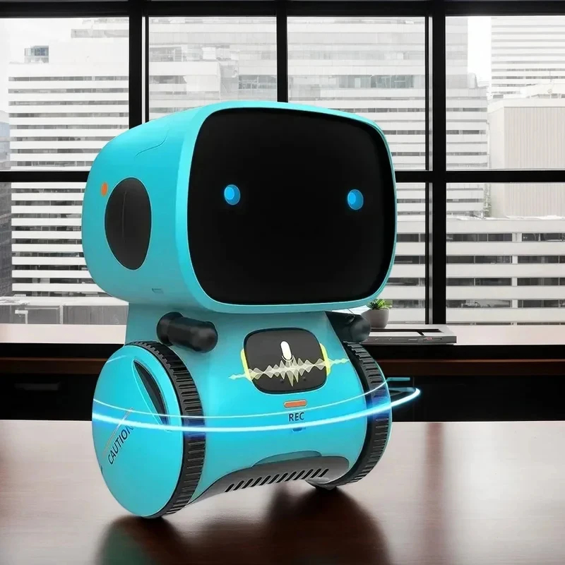2026 Intelligent Multilingual Robot Toy - Voice & Touch Control Interactive Educational Gift for Kids (Russian/English/Spanish)