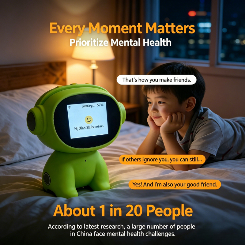 5th Gen XiaoZhi S3 AI Companion Robot | 2000mAh Battery, Custom AI Persona & Expressions, Smart Interactive Learning Toy for Kid - Image 3