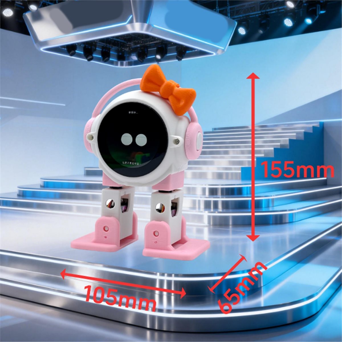 (A91P) AI AEKO Camera Robot - Main Control 1.85inch Intelligent Interactive Robot Voiceprint Recognition Companion